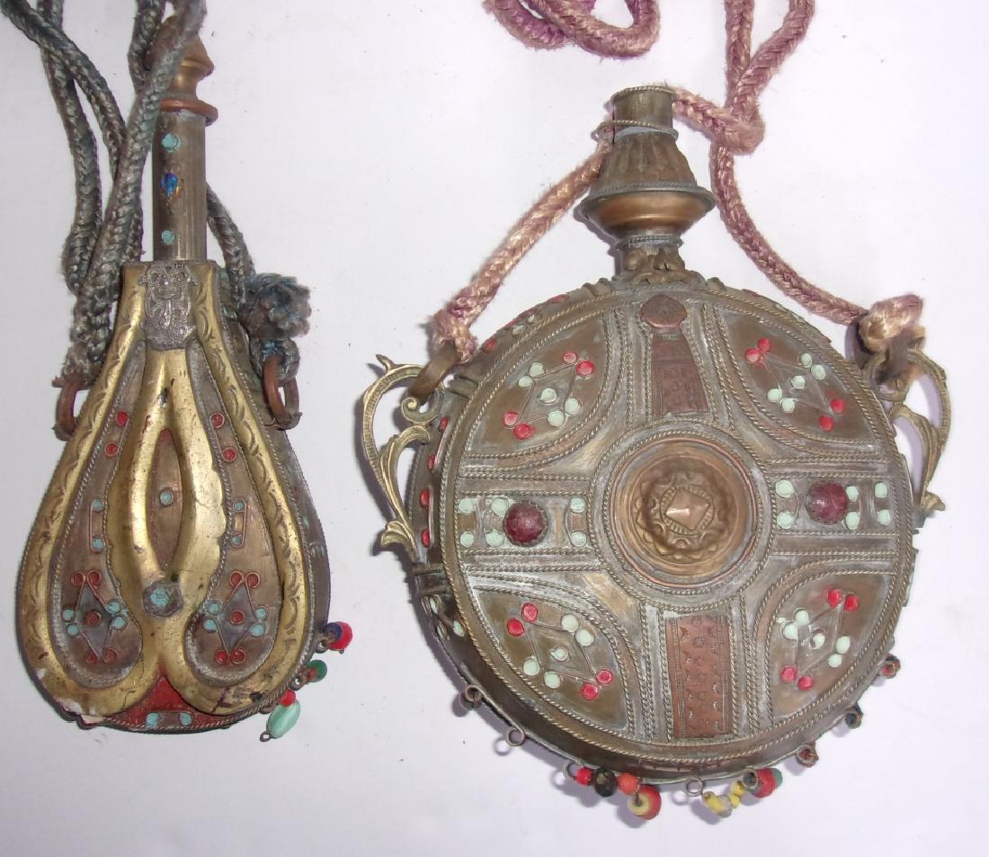 2 antique/vintage Mid-eastern canteens (1 of 4)
