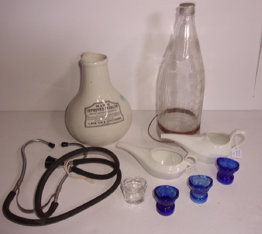 9 piece antique/vintage medical lot (1 of 5)