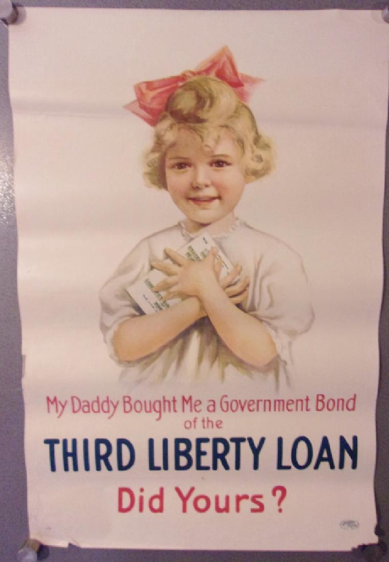 WWI third liberty loan poster 1917 (1 of 5)