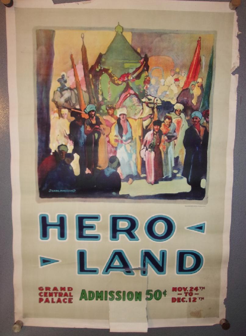 WWI hero land poster by J. Carl Mueller (1 of 6)