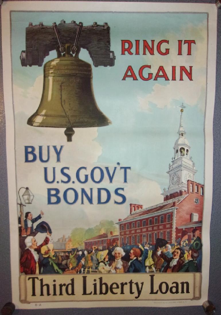 WWI "Ring it again" poster 1917 (1 of 2)
