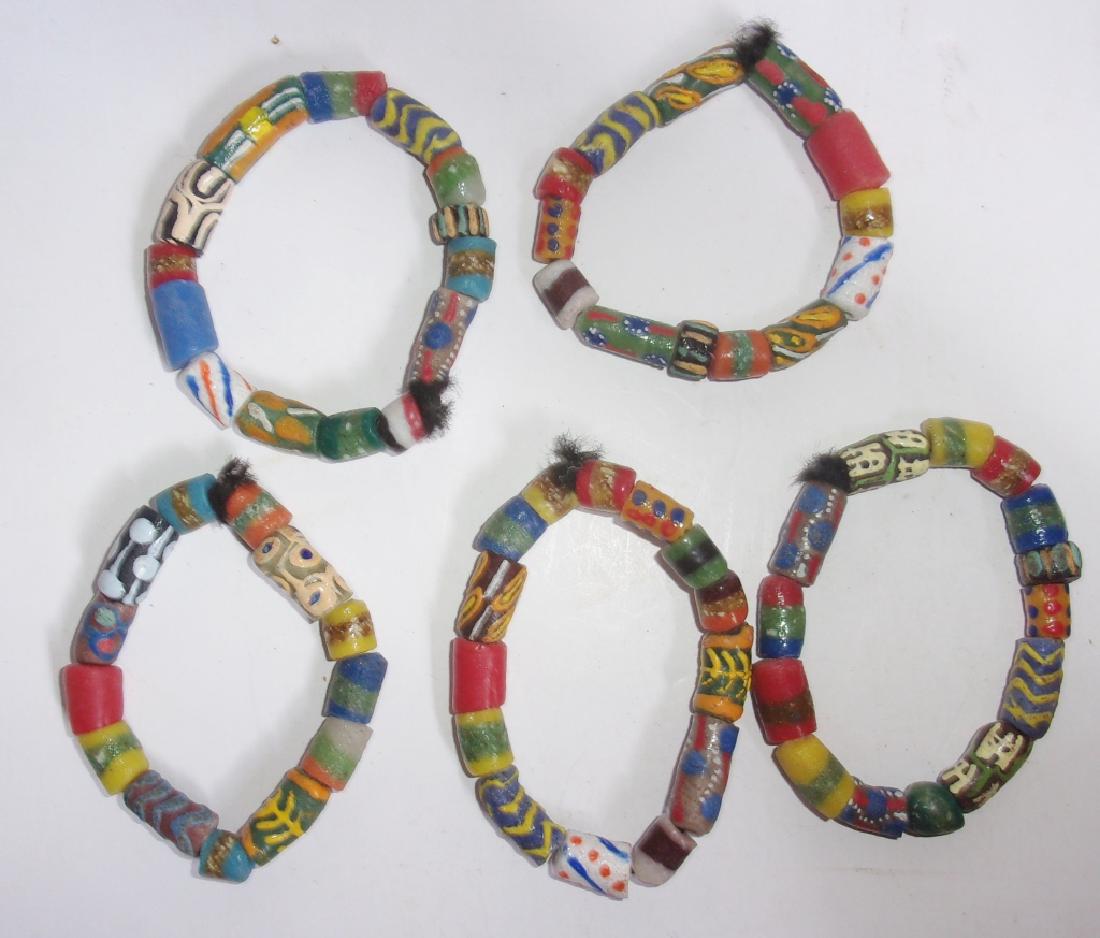5 vintage and antique trade beads (1 of 2)