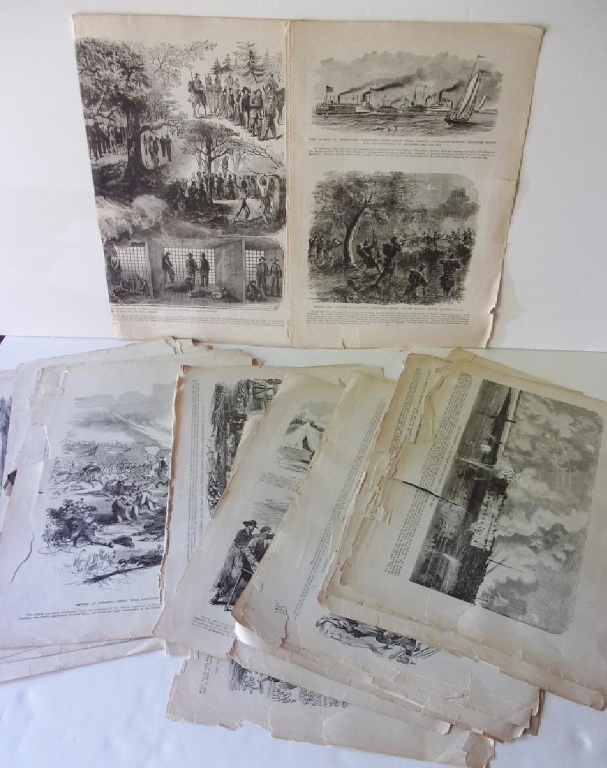 30 magazine/newspaper pages battle scenes (1 of 3)