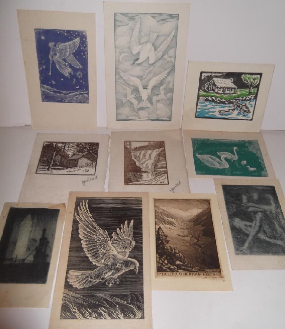 11 woodblock prints (1 of 5)