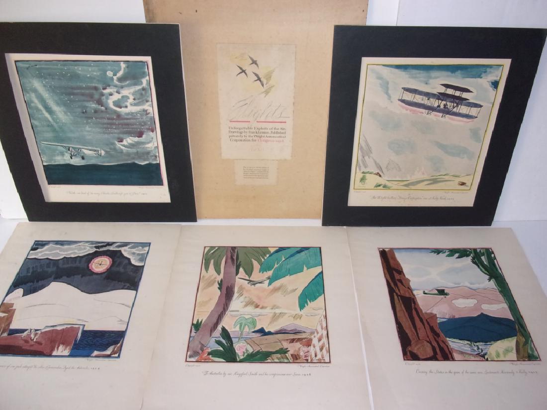 6 "Flights" prints by Frank Lemon (1 of 4)