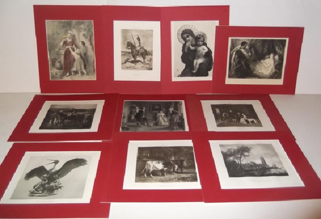 10 19th/20th c. engravings/etchings (1 of 5)