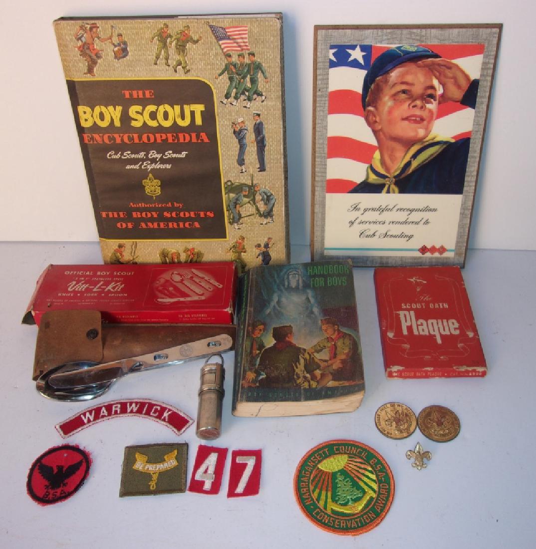 15 vintage Boy Scout items