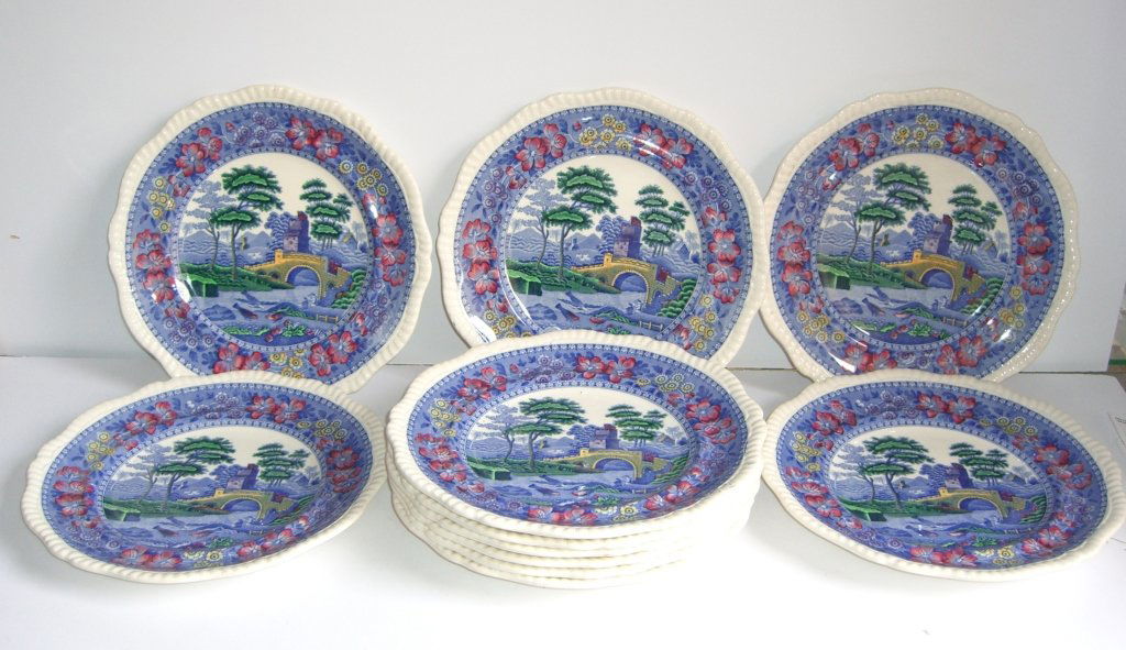 11  Copeland Spode's plates (1 of 3)