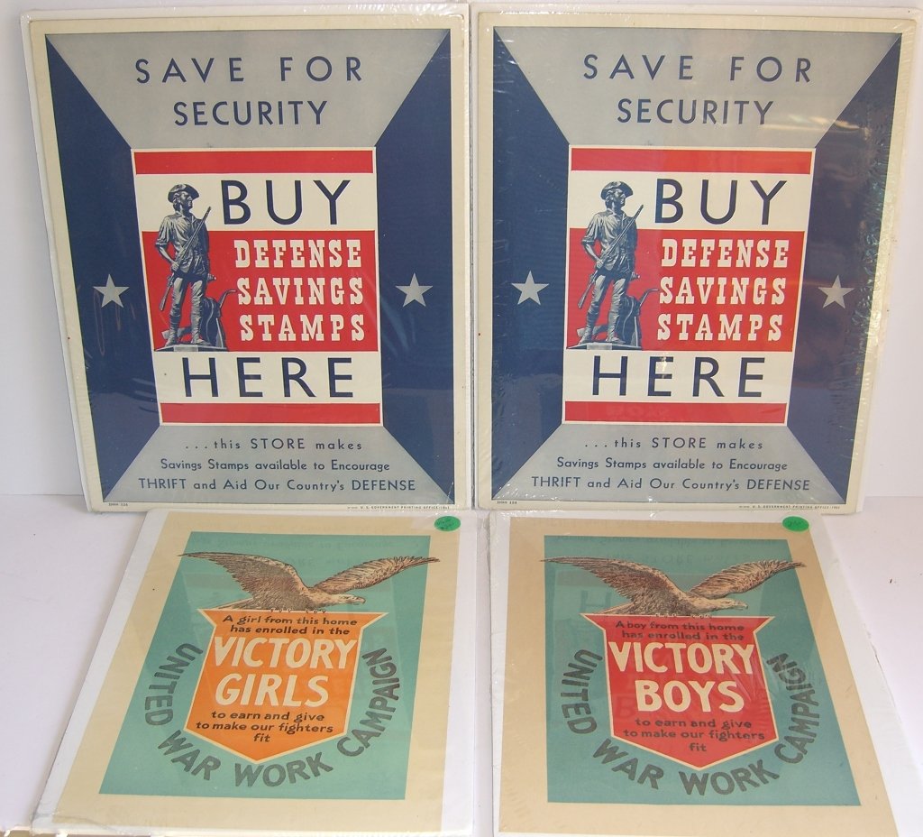 4 WWII posters (1 of 3)