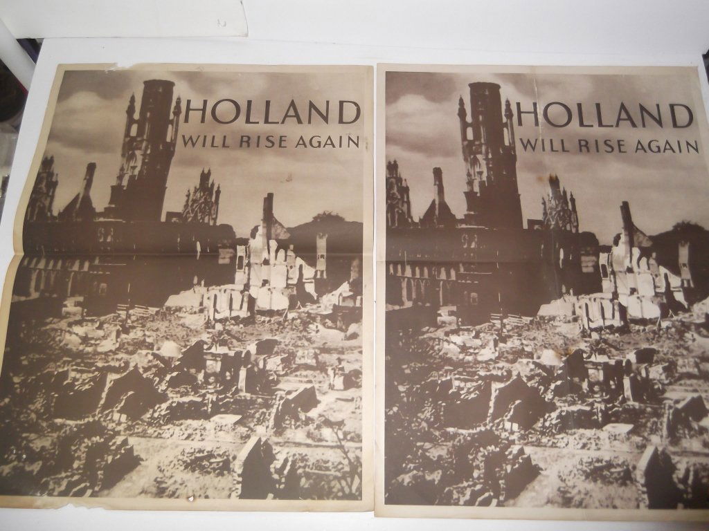 WWII "Holland Will Rise Again" posters (1 of 6)