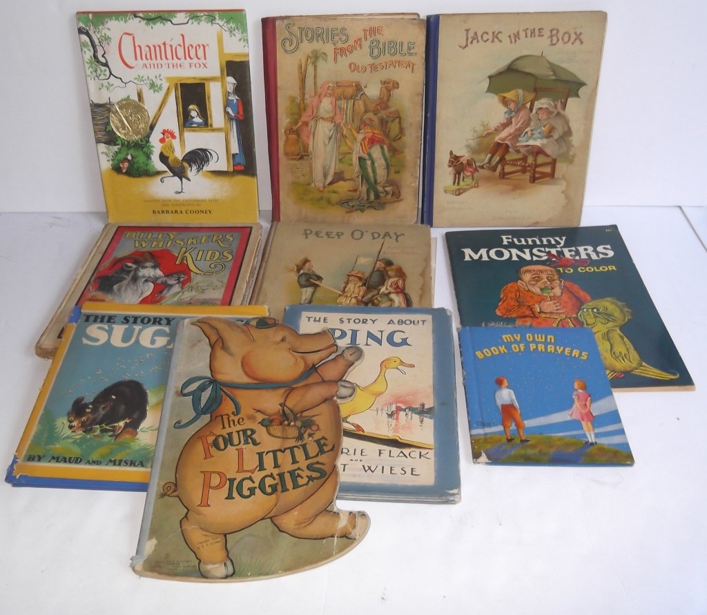 10 antique/vintage children's books (1 of 10)