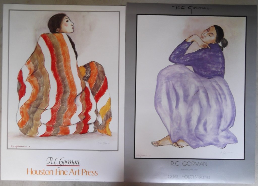 2 R.C. Gorman exhibition posters (1 of 3)