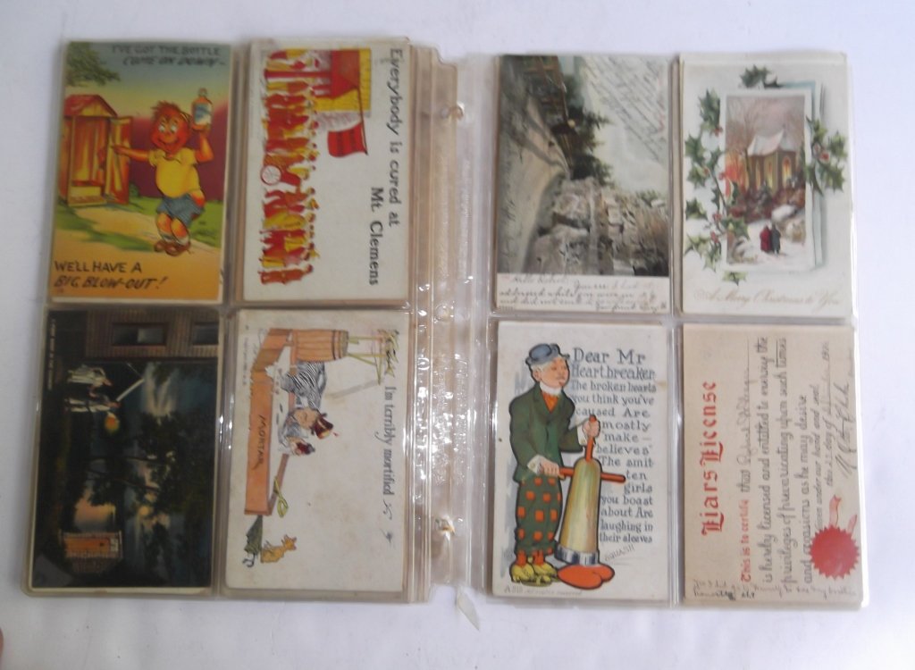 43 vintage/antique postcards (1 of 10)