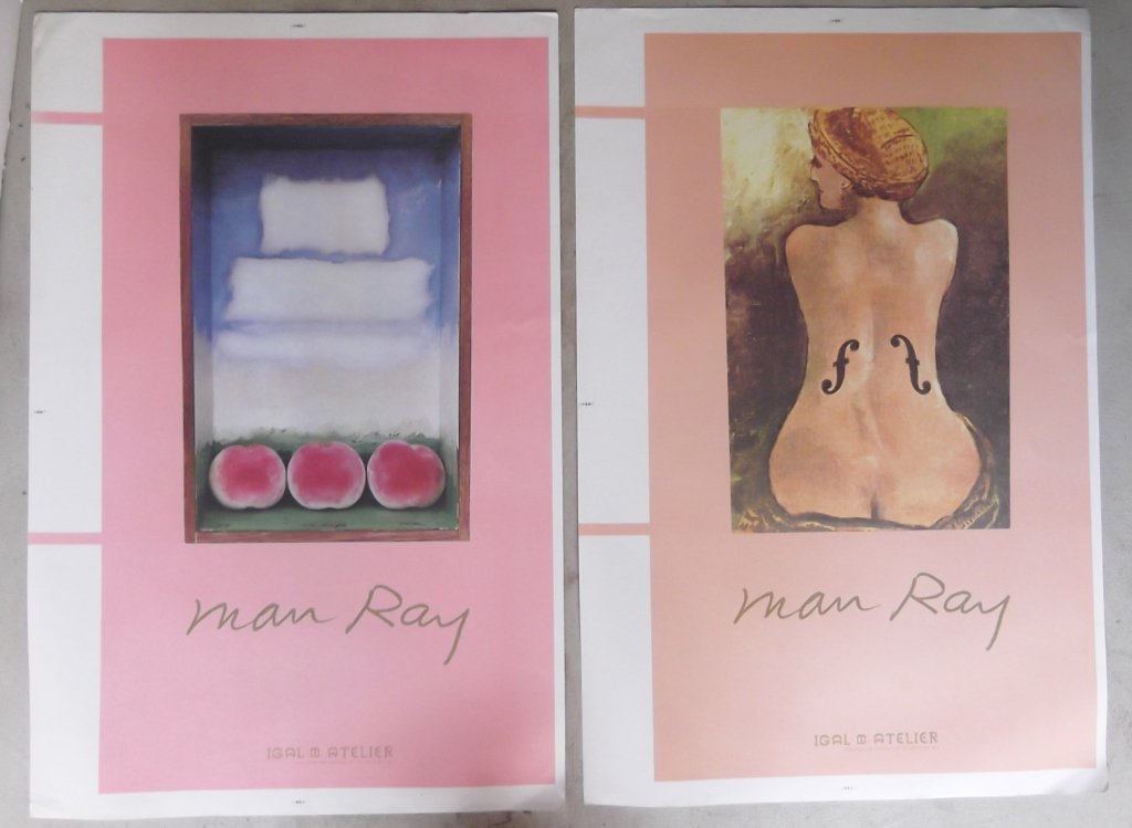 2 Man Ray exhibition posters (1 of 2)