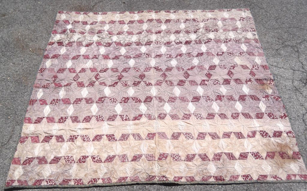 American hand made double sided quilt cover (1 of 4)