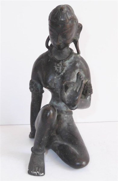 South East Asian deity metal figure (1 of 7)