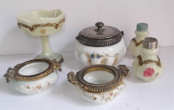 6 piece assorted lot including (1 of 8)