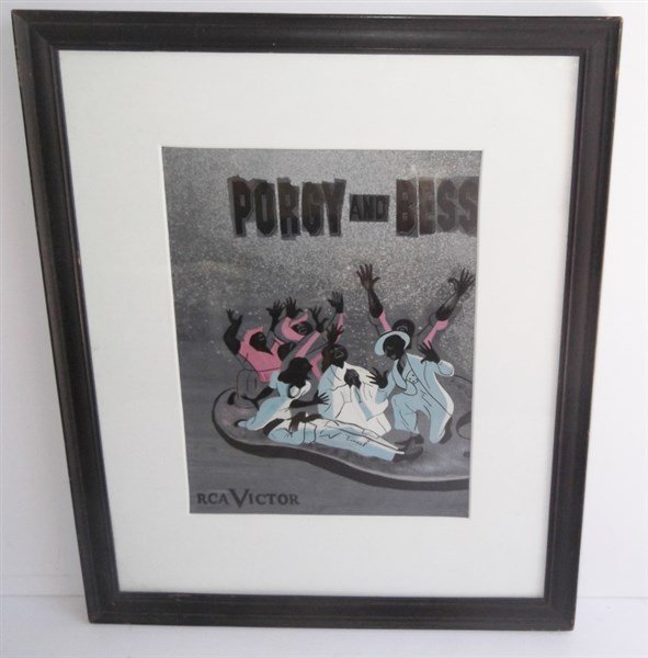 Illustration drawing of Porgy and Bess (1 of 5)