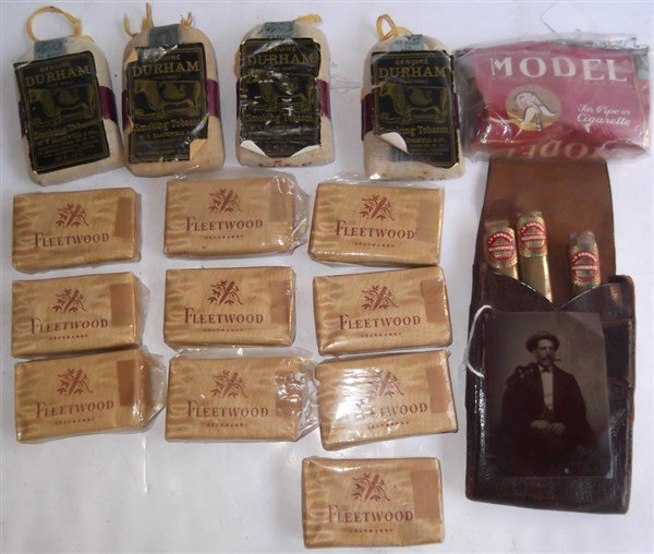 19 piece tobacco/cigarette/cigar lot (1 of 6)