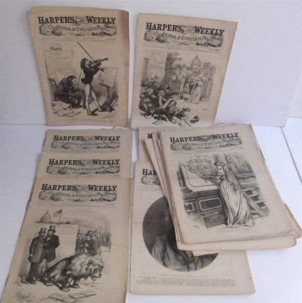 20 1870's Harper's Weekly (1 of 10)