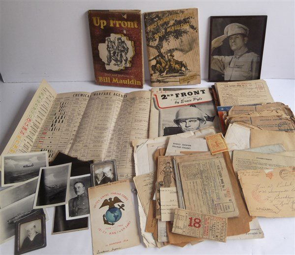 Collection of WWII  related items (1 of 10)