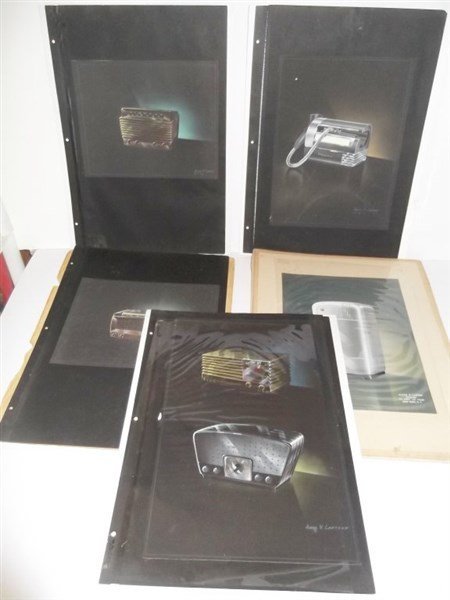 5 original 1947 illustrations by Alexis Lapteff (1 of 8)