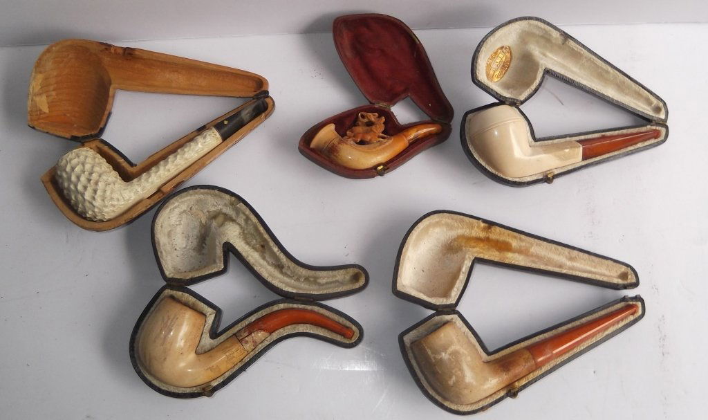 5 meerschaum pipes (1 of 10)