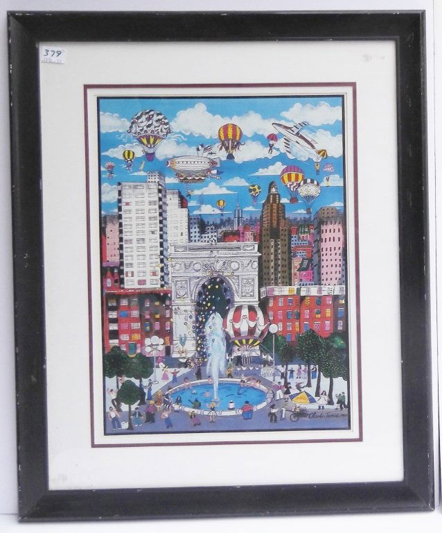 NYC print by Charles Fazzino (1 of 5)