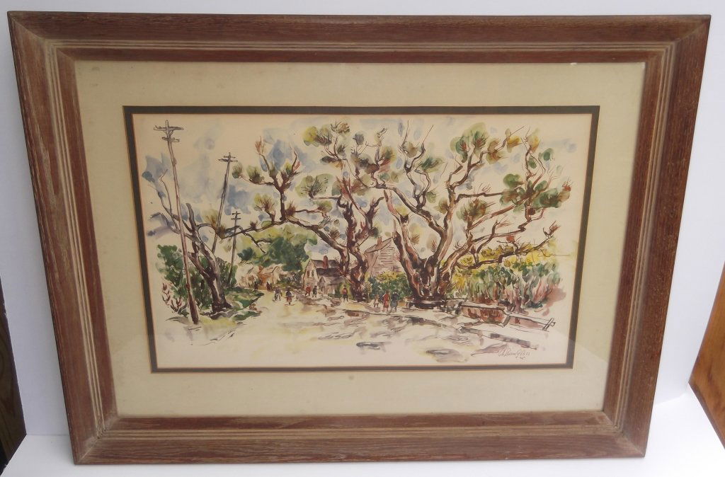 Outdoor street scene Print (1 of 4)