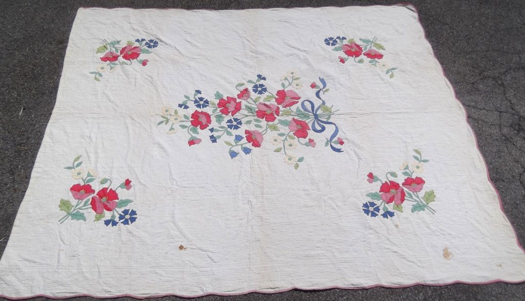 American hand made quilt cover (1 of 5)