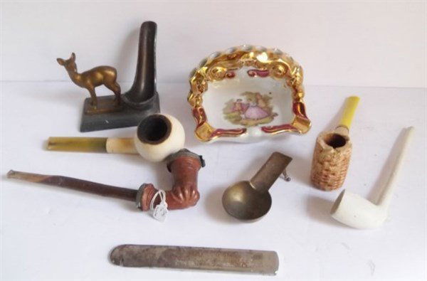 Assorted pipe/cigar/cigarette lot (1 of 10)