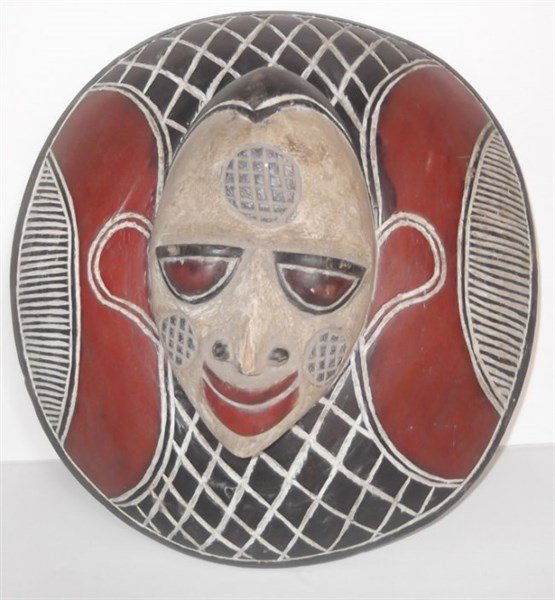 African mask (1 of 3)