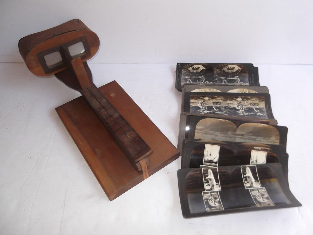 Model 40 eye comfort stereoscope viewer & cards (1 of 10)