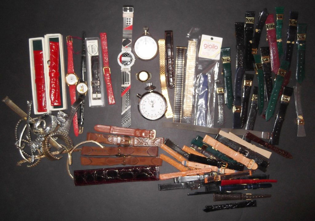 Large collection of assorted watch bands (1 of 10)