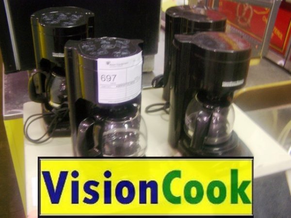 HAMILTON BEACH (4) HOUSEHOLD COFFEE MAKERS: HAMILTON BEACH (4) HOUSEHOLD COFFEE MAKERS length = " depth = " height = " This item is part of an Auction that will be held in Live Time on ebay on October 2, at 12 pm Pacific(9 AM Eastern). You can