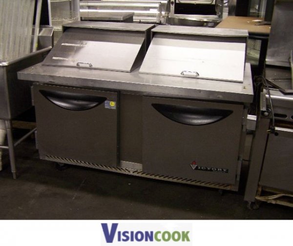Victory SS 5' Sandwich Pizza Prep Cooler/Refrigera