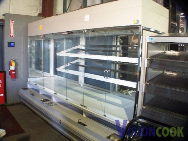 Kason Wall Display Case Cabinet Bakery