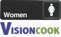 New Women Restroom Sign - 3