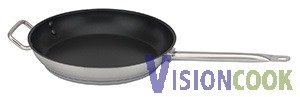 New Royal S/S Non-Stick Commercial 14" Frying Pan