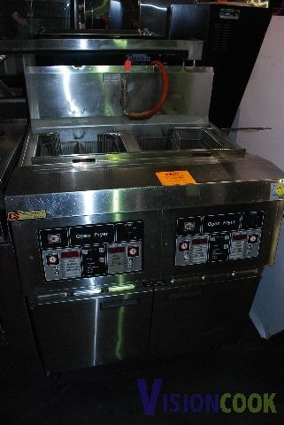 Henny Penny Double Vat Open Deep Fat Fryer