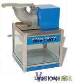 New Snow Cone Machine 500lbs. of ice per hour