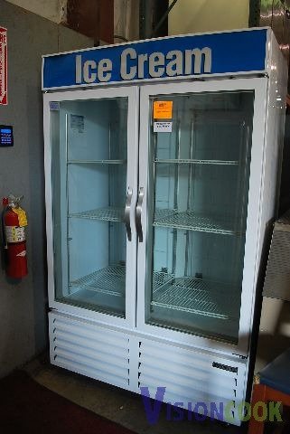 Beverage-Air ice cream 2 glass door freezer Commer