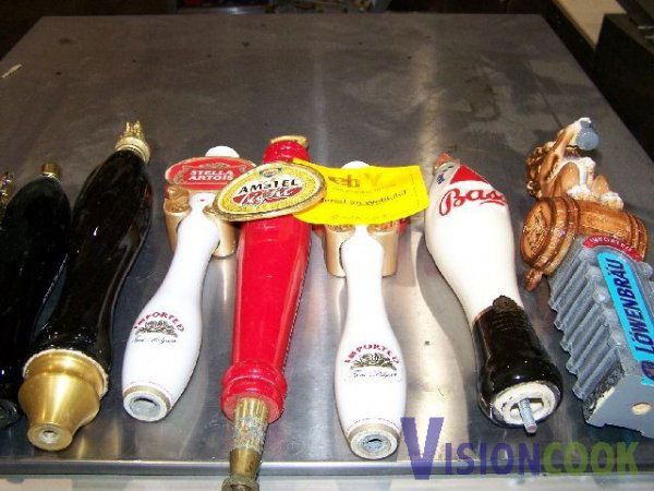 7 Assorted Keg Kegerator Beer Taps