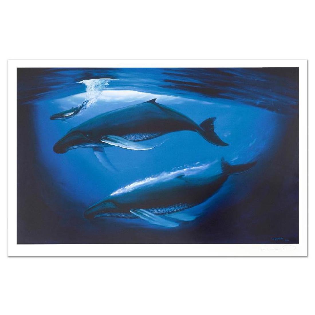 A Sea of Life Limited Edition Lithograph by Renowned (1 of 2)