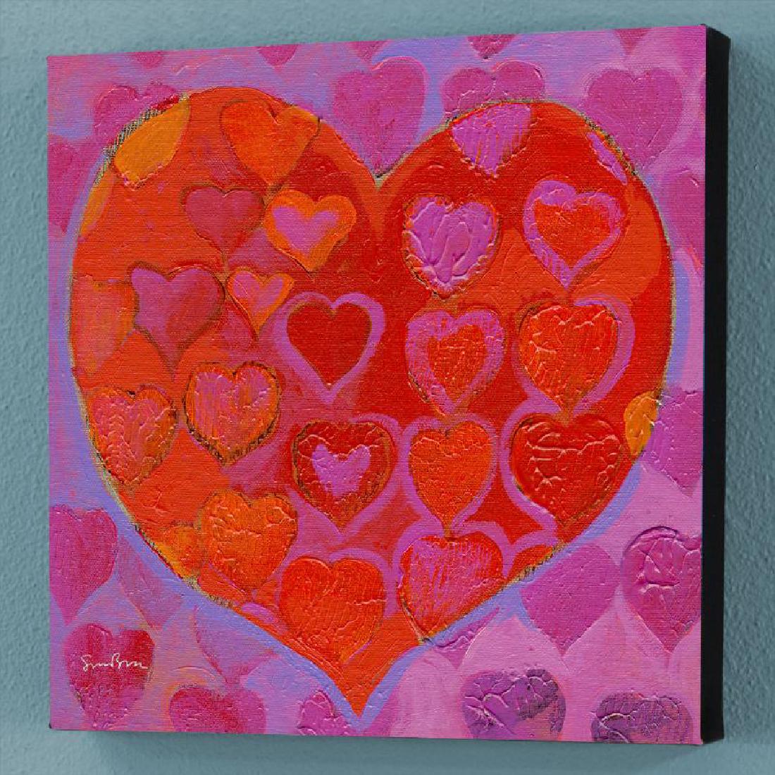 "Playful Heart VI" Limited Edition Giclee on Canvas by (1 of 3)