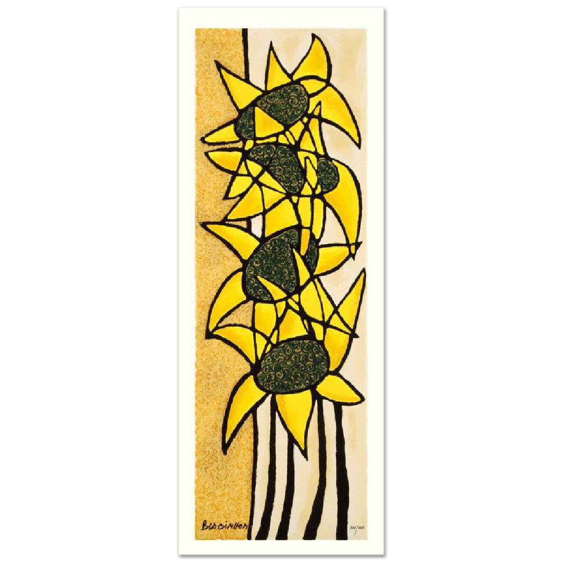 "Sunflower Trio" Limited Edition Serigraph by Avi (1 of 2)