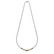 18KT White Gold Gemstone Necklace