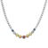 18KT White Gold Gemstone Necklace - 2