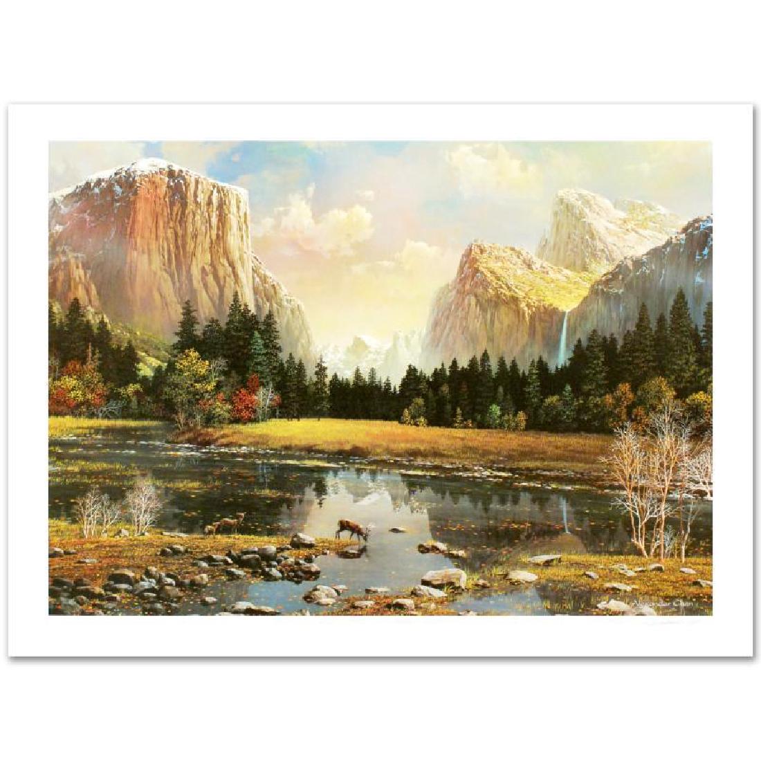 "Yosemite Splendor" Limited Edition Lithograph by (1 of 2)