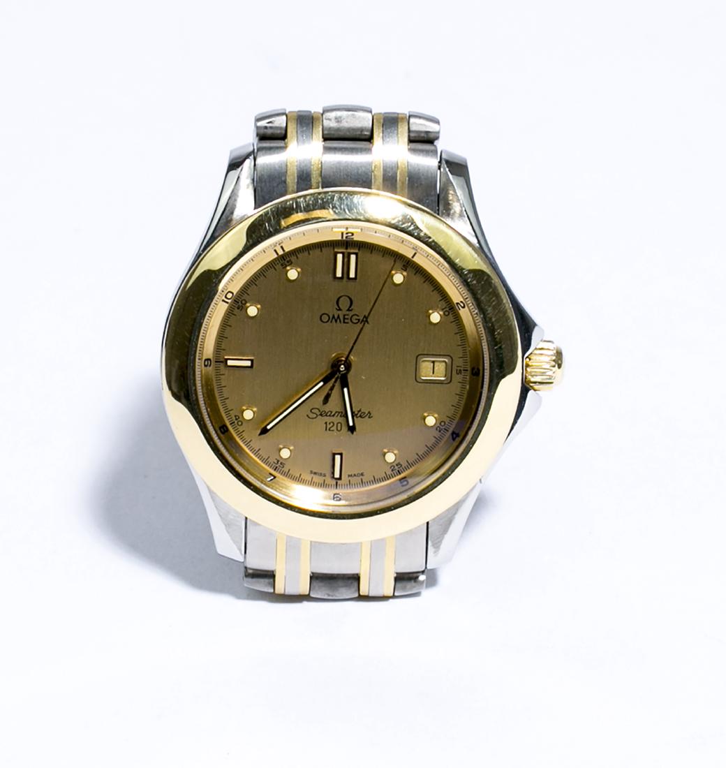 Men's OMEGA Seamaster 120M Wrist Watch 18KT/Stainless (1 of 4)